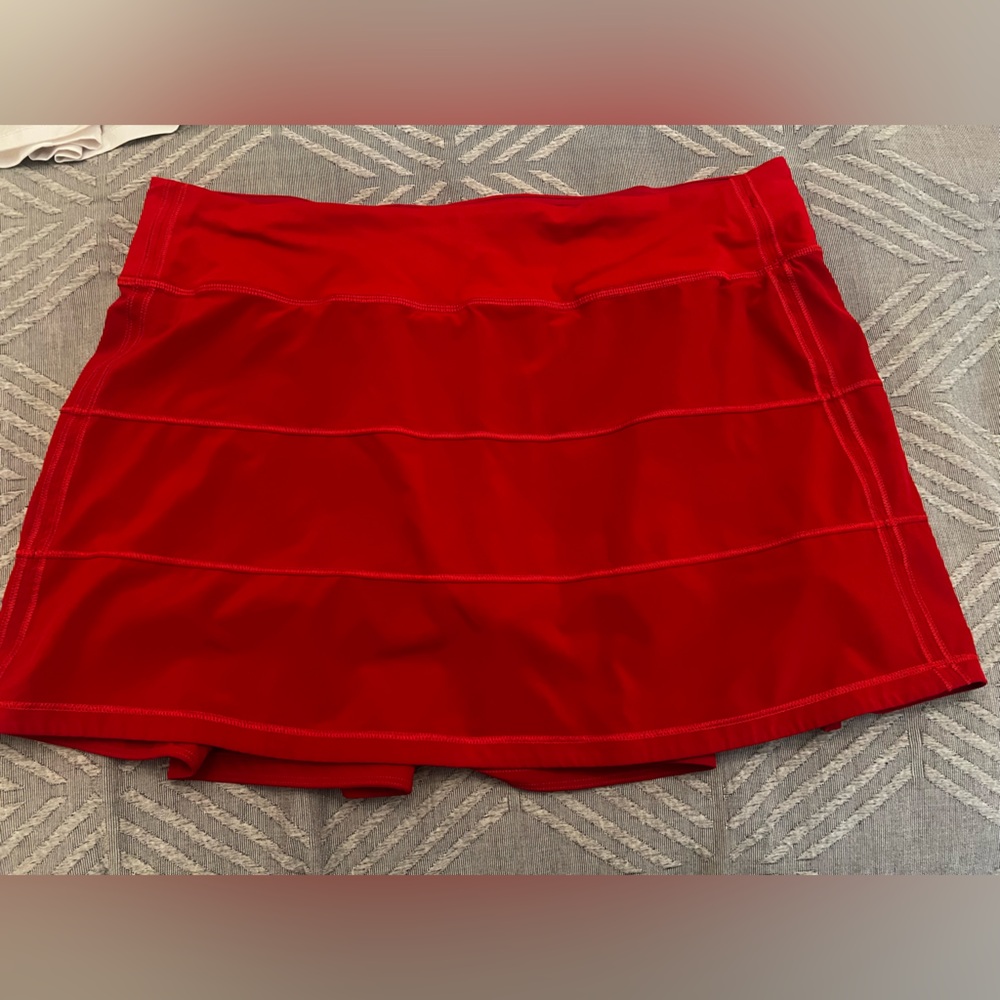 lululemon athletica Red Skirt